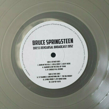 Vinyl Record Bruce Springsteen - Dress Rehearsal Broadcast 1992 (2 LP) - 3