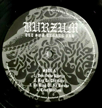 Vinyl Record Burzum - Det Som Engang Var (LP) - 2