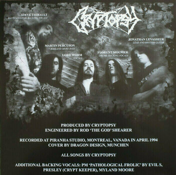Schallplatte Cryptopsy - Blasphemy Made Flesh (LP) - 3
