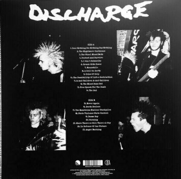 Vinylskiva Discharge - Hear Nothing See Nothing Say Nothing (LP) - 2