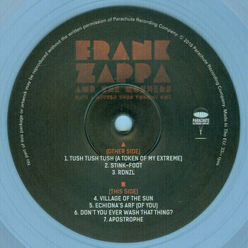 Δίσκος LP Frank Zappa - Have A Little Tush Vol.1 (2 LP) - 3