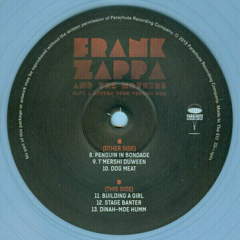 Vinyl Record Frank Zappa - Have A Little Tush Vol.1 (2 LP) - 5