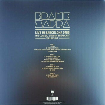 Vinyylilevy Frank Zappa - Live In Barcelona 1988 Vol.1 (2 LP) - 8
