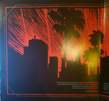 Vinyl Record Hollywood Burns - Invaders (LP) - 2