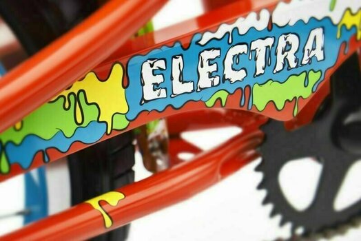 Bicicleta para niños Electra Graffiti Drip 1 Radioactive Red 16" Bicicleta para niños - 9