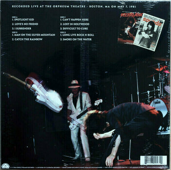 Hanglemez Rainbow - Boston 1981 (2 LP) - 2