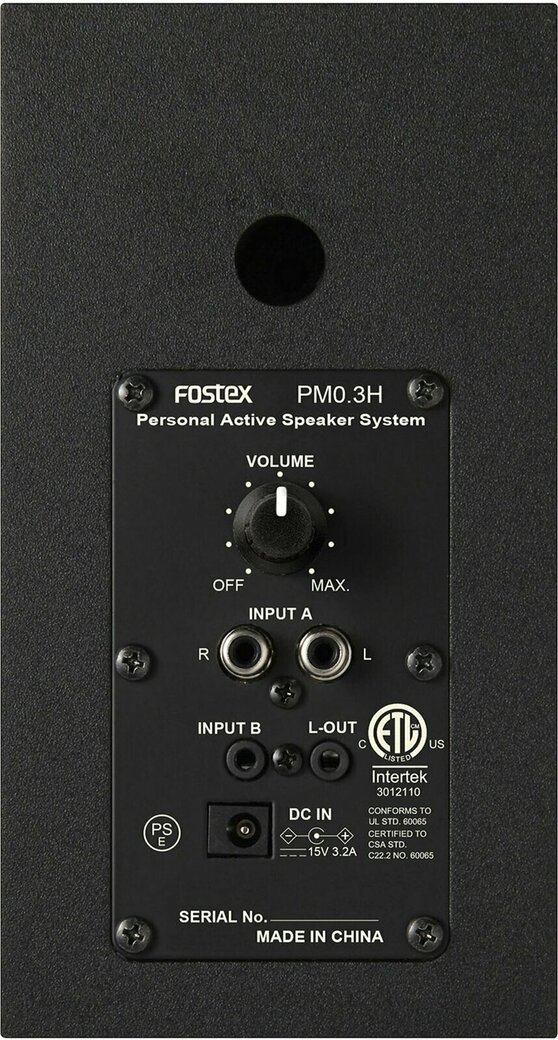 Fostex PM0.3dH Active Studio Monitor 2 pcs - Muziker