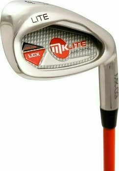 Стик за голф - Метални MKids Golf Lite 5 Iron Right Hand Red 53in - 135cm - 7