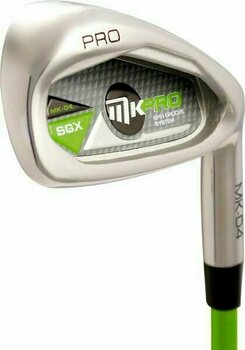 Kij golfowy - želazo MKids Golf Pro SW Iron Right Hand Green 57in - 145cm - 3