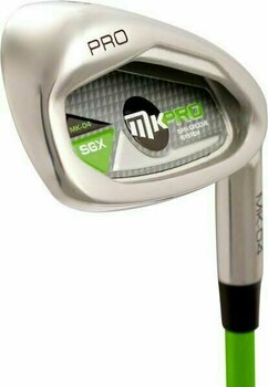 Kij golfowy - želazo MKids Golf Pro SW Iron Right Hand Green 57in - 145cm - 7
