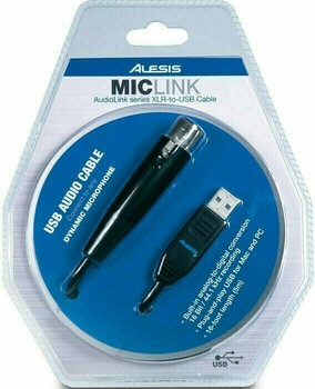 USB audio převodník - zvuková karta Alesis MicLink XLR-USB - 2