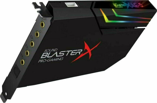 PCI Audio interfész Creative Sound BlasterX AE-5 - 3