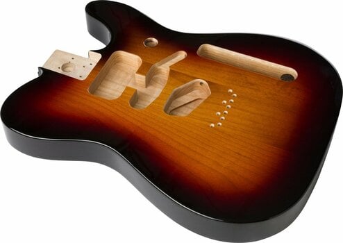 Kytarové tělo Fender Deluxe Series Telecaster SSH Sunburst - 3