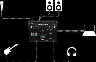 USB Audio Interface M-Audio AIR 192|4 Vocal Studio Pro USB Audio Interface - 6