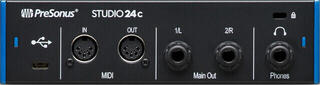 USB-audio-interface - geluidskaart Presonus Studio 24c USB-audio-interface - geluidskaart - 3