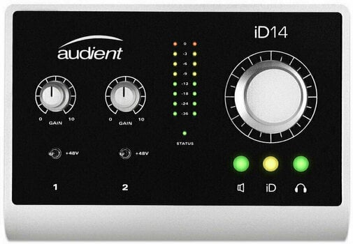 USB audio převodník - zvuková karta Audient ID14 - 2