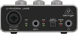 Interface audio USB Behringer UM2 U-Phoria Interface audio USB - 1