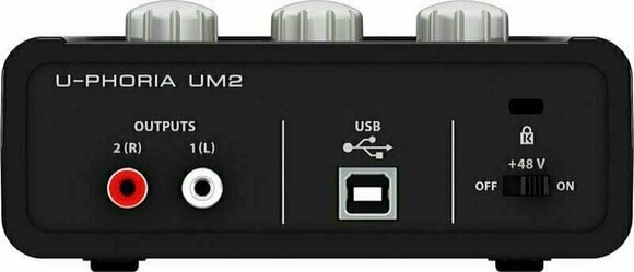 USB аудио интерфейс Behringer UM2 U-Phoria - 3
