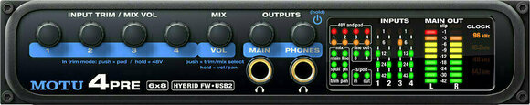 USB-audio-interface - geluidskaart Motu 4pre - 2