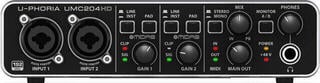 USB-audio-interface - geluidskaart Behringer U-Phoria UMC204HD USB-audio-interface - geluidskaart - 2