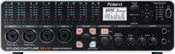 USB audio převodník - zvuková karta Roland UA-1610 Studio Capture - 2