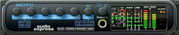 USB audio převodník - zvuková karta Motu Audio Express - 2