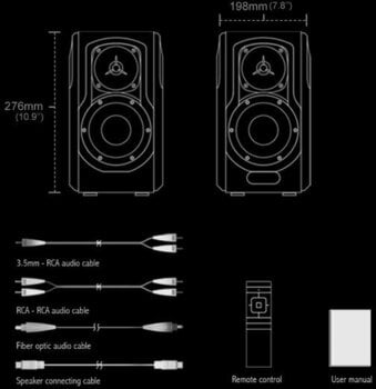 Haut-parleur sans fil Hi-Fi
 Edifier S2000 MKIII - 7