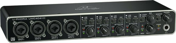 USB audio převodník - zvuková karta Behringer U-Phoria UMC404HD - 5