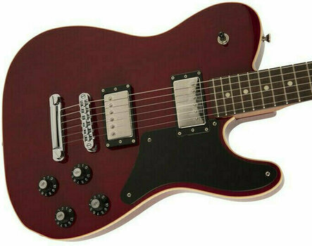 Elektrische gitaar Fender MIJ Troublemaker Telecaster RW Crimson Red - 3