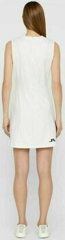 Jupe robe J.Lindeberg Jasmin Lux Sculpt Dress White M - 4