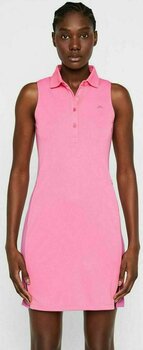 Kleid / Rock J.Lindeberg Ulli Tx Jersey Dress Pop Pink S - 3