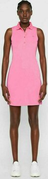 Kleid / Rock J.Lindeberg Ulli Tx Jersey Dress Pop Pink S - 5