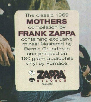 Δίσκος LP Frank Zappa - Mothermania: The Best Of The Mothers (LP) - 3