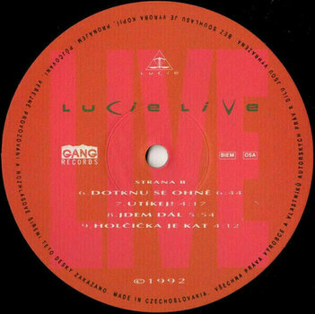 Vinyl Record Lucie - Live I. (LP) - 3