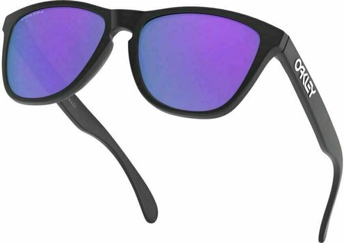 Életmód szemüveg Oakley Frogskins 9013H655 Matte Black/Prizm Violet Életmód szemüveg - 5