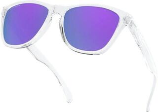 Lifestyle očala Oakley Frogskins 9013H755 Polished Clear/Prizm Violet Lifestyle očala - 4