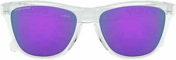 Lifestyle cлънчеви очила Oakley Frogskins 9013H755 Polished Clear/Prizm Violet Lifestyle cлънчеви очила - 6