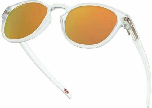 Gafas Lifestyle Oakley Latch 92655253 Matte Clear/Prizm Rose Gold Polarized M Gafas Lifestyle - 5