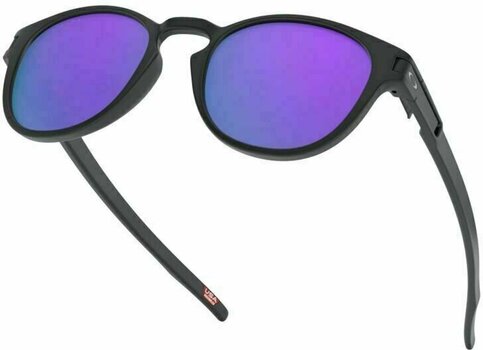 Életmód szemüveg Oakley Latch 92655553 Matte Black/Prizm Violet Életmód szemüveg - 5