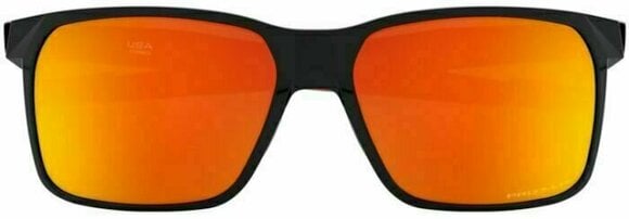 Lifestyle okulary Oakley Portal X 94600559 Polished Black/Grey/Prizm Ruby Polarized M Lifestyle okulary - 6