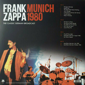 Disco de vinilo Frank Zappa - Munich 1980 (2 LP) - 3