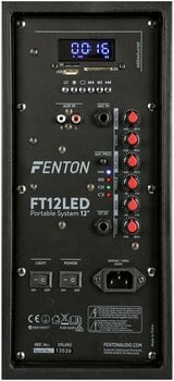 PA sistem na baterije Fenton FT12LED - 5