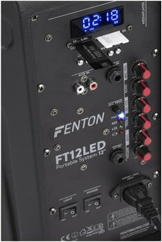 Battery powered PA system Fenton FT12LED - 6