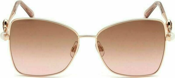 Lifestyle cлънчеви очила Swarovski SK0277 33F 57 Gold/Gradient Brown M Lifestyle cлънчеви очила - 3