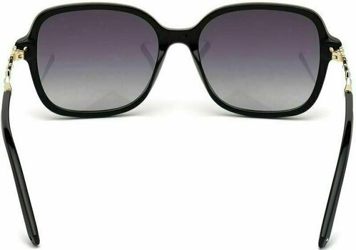 Lifestyle okuliare Swarovski SK0265 01B 55 Shiny Black/Gradient Smoke M Lifestyle okuliare - 4