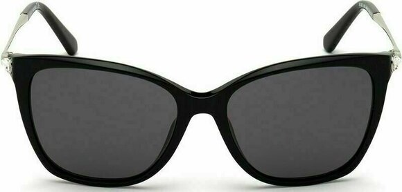 Lifestyle Glasses Swarovski SK0267 01A 55 Shiny Black/Smoke M Lifestyle Glasses - 3