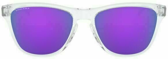 Lifestyle Glasses Oakley Frogskins XS 90061453 Polished Clear/Prizm Violet XS Lifestyle Glasses - 3