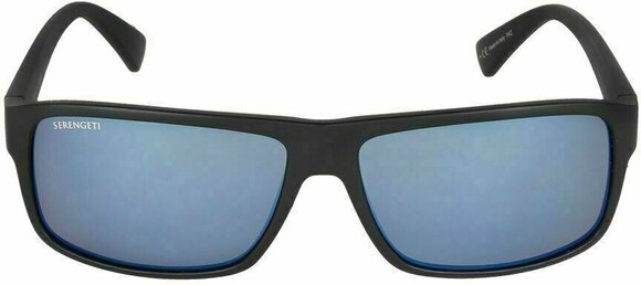 Sportsbriller Serengeti Claudio Matte Black/Mineral Polarized Blue - 2