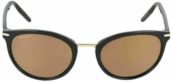 Lifestyle Glasses Serengeti Elyna Shiny Black/Mineral Polarized Drivers Gold L Lifestyle Glasses - 2