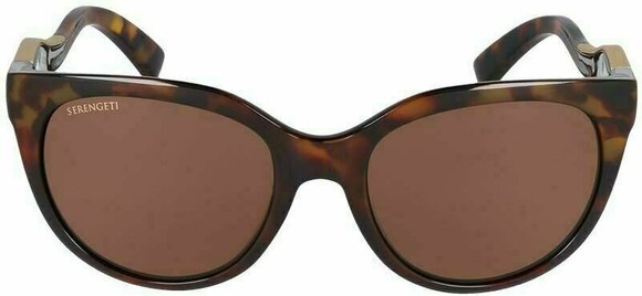 Lifestyle brýle Serengeti Lia Shiny Red Moss Tortoise/Matte Champagne Gold/Mineral Polarized Drivers S Lifestyle brýle - 2